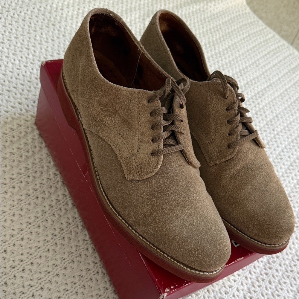 EUC Vintage Dexter Men's Tan Suede Shoes - Men’s 11.5